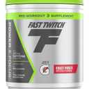 Fast Twitch, Caffeinated Pre-Workout Supplement Mix, Fruit Punch, 1.01lb (Pack of 1) Cannister (Packaging May Vary) (EXP 07/20/25)