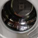 Elevon 1500W Clothes Dryer 3.5 cu.ft Electric Drying Machine for Laundry with Stainless Steel Tub for Apartment, Rvs, Dorms, Compact Dryer for Small Space, Black/White