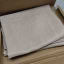 MIULEE Natural Beige Rectangle Linen Polyester Tablecloth 60x84 Inch Spring Table Cloth Waterproof, Stain Resistant for Dining Party Wedding