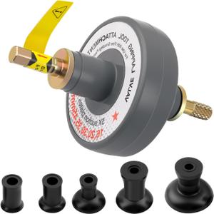 Valve Lapping Tool Kit with 1000-1250 RPM Working Range, Valve Grinding Tool with 5 Size Suction Cups of 16mm/20mm/30mm/35mm/45mm,Valve Lapping Kit Use with Valve Lapping Compound