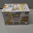 Purina Fancy Feast Delights with Cheddar Grilled Chicken, Turkey or Whitefish and Cheddar Cheese Feast in Gravy Wet Cat Food Variety Pack - (Pack of 24) 3 oz. Cans (EXP 04/01/28)