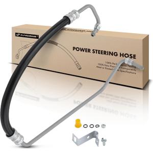 A-Premium Power Steering Pressure Hose Line Assembly Compatible with Dodge Dakota 1987-1995 2.2L, Pump To Gear/Rack Pinion