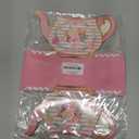 8 PCS Tea Party Decorations Floral Teapot Centerpiece Boxes for Princess Birthday Party Garden Theme Table Decor Tea Time Favors, Wedding Reception, Baby Shower, Bridal Shower Supplies