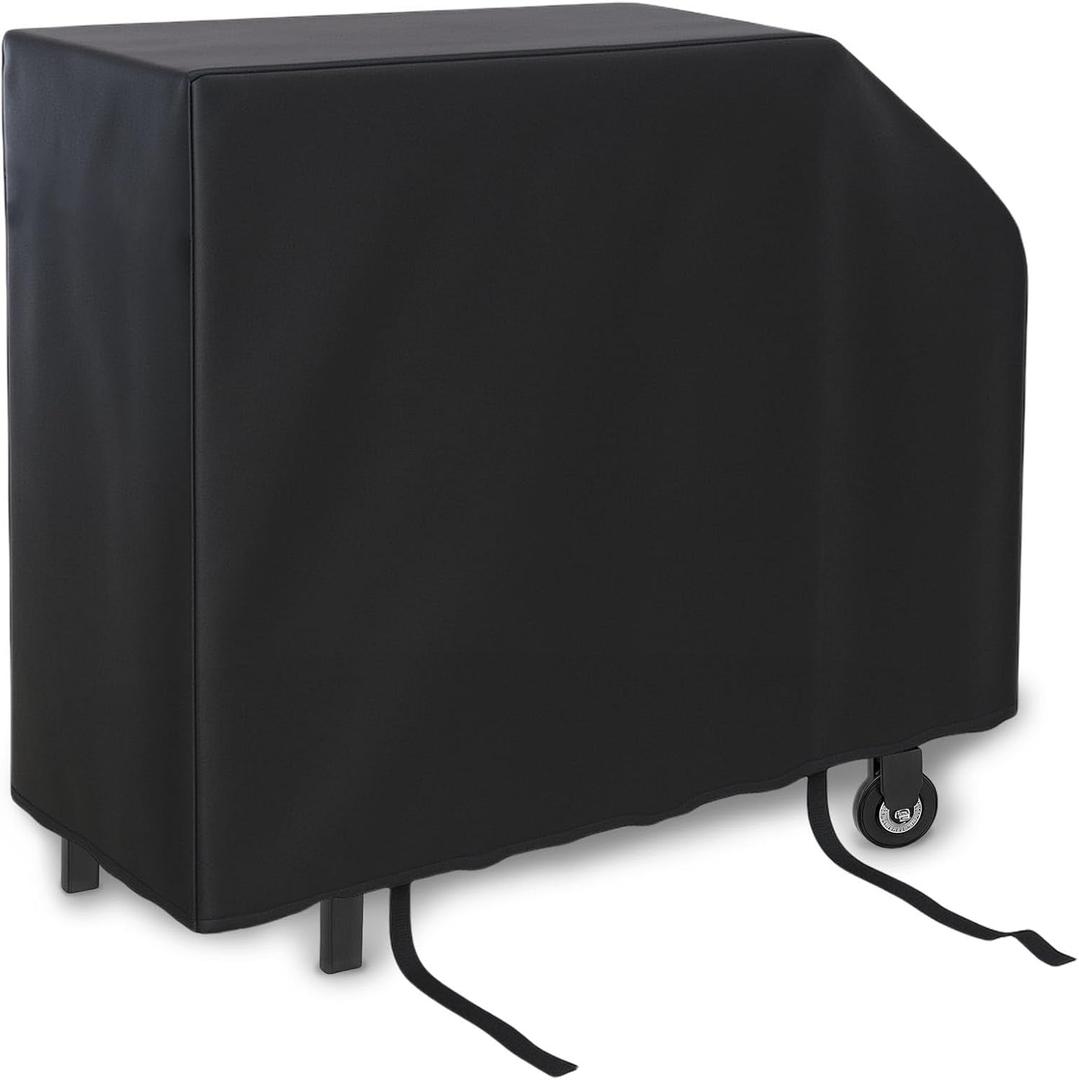 Grill Cover for Outdoor Grill, Griddle Cover for Blackstone 28 Inch Single Shelf Griddle, Waterproof Anti-UV Canvas BBQ Grill Cover with Hem Buckle (Thin Material)