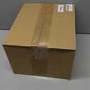 50 Pack 25 oz Paper Food Containers with Lids, Meal Prep Containers Disposable Large Paper Bowls, Microwavable and Freezer Storage Use Cardboard Food Containers (Brown)