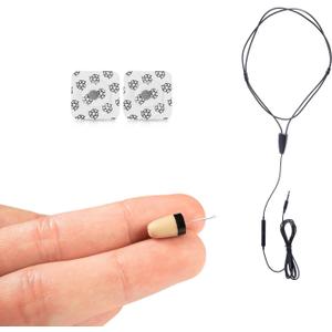 Mini Hidden Spy Earphone Wireless Earpiece Headset Microphone Detection