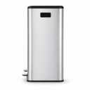 Home Zone Living 16 Gallon Kitchen Trash Can with Dual Compartments