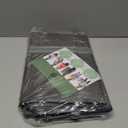 VENO 2 Pack Moving Bags and Large Christmas Storage Bins with lids. Alternative to Moving Boxes, Packing Supplies for College. Extra Large Heavy Duty Totes for Packaging (Dark Gray, 2 Pack)