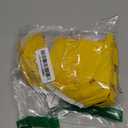 Lukovee Dog Raincoat, Adjustable Dog Rain Jacket with Clear Hooded Double Layer for Large Medium Small Dogs Puppies, Waterproof Rain Coat Poncho with Reflective Storage Pocket & Rim (Yellow, L)