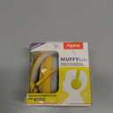 Alpine Muffy Kids - Hearing Protection - CE & ANSI Certified - Adjustable for Ages 3-16 years - Noise Cancelling Headphones - 25dB Sound Reduction Ideal for Protection and Concentration Aid - Yellow