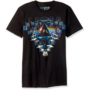 Liquid Blue mens Pink Floyd Space Window Short Sleeve T-shirt T Shirt, Black, XX-Large US