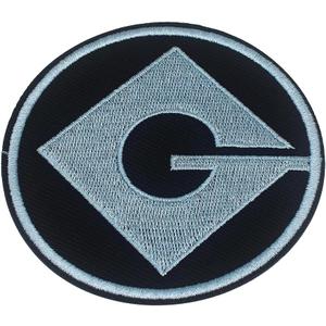 G Patch Embroidered Iron-on/Sew-on Badge Movie Souvenir Crest Logo DIY Halloween Costume Patches (G)