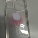 Casechics Compatible with iPhone Case,Cute Tulip Rose Flower Flower Camera Lens Protection Clear Soft Shockproof Cover Phone Case for Women Girls (Pink,iPhone 14 Pro Max)