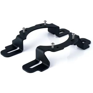 Xprite 4" Inch LED Fog Light Mounting Bracket Adapter Compatible with 2013-2018 Jeep Wrangler Hard Rock, Rubicon X, 10th Anniversary Editions