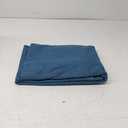 NICETOWN Window Treatment Thermal Insulated Solid Grommet Room Darkening Curtains/Drapes for Bedroom (Set of 2 Panels, 42 by 63 inches Long, Teal Blue=Light Blue)