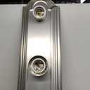 De-Lovely 48 in. 8-Light Chrome Traditional Wall Dressing Room Bathroom Vanity Light Bar