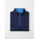 M MAELREG Quarter Zip Pullover Men Moisture Wicking Athletic Long Sleeve Golf Quarter Zip Sweatshirt for Men Navy, 3XL