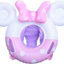 Baby Swimming Float Swim Ring Cute Floaties with Seat and Handle Pool Floats Toys Fun Water Raft Lounge Party Supplies for Infant Toddler Kids Children (Pink Mouse)