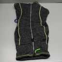 cyeollo Dog Coat Fleece Dog Jacket Reflective Sweater Zipper Pet Clothes with D Ring Dogs Winter Coat for Medium Dogs (XX-Large)