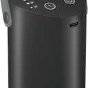 Waterless Essential Oil Diffuser with Handle, Scent Diffuser for Car Home Office Bathroom with Timer, Small Rechargeable Aromatherapy Diffuser, Portable Cordless Aroma Car Diffuser, Black