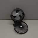 8-inch Clip-on Fan - 12000mAh Portable Rechargeable Battery With 3 Speeds and Strong Airflow, USB Small Desk Personal Quiet for Office, Stroller, Bedroom and Camping