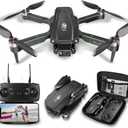 Drones with Camera for Adults 4K, Mini Drone with Camera, Altitude Hold, One Key Take Off/Landing, Headless Mode, 3D Flip, 3 Speed Mode, Foldable Remote Control Drone with 2 Batteries for Beginners