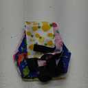 Zaruatu 3 Pieces Chicken Diapers for Hens Pet Duck Diapers Reusable Chicken Diapers Chicken Clothes Accessories with Bow Tie for Poultry (M)