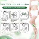 Wax Strips for Hair Removal, Waxing Kit for Women with Avocado Butter, 60 Count Face & Body Wax Strips for Bikini, Underarm, Leg, Lip & Eyebrow