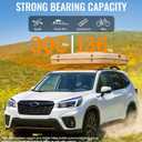 300lbs Lockable Roof Rack Cross Bars Compatible with 2014-2026 Subaru Forester (Not for Wilderness), Aluminum Roof Rails Crossbar for Rooftop Cargo Bars Luggage Kayak Bike Racks