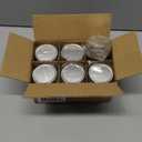 Kate Aspen Travel Size Vanilla Scented Candle Tins with Lids (Set of 12), Bridal Shower Favors, Wedding Favors, Bridesmaid Gifts,Silver,12 pcs