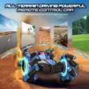 Bubbacare Gesture Sensing RC Stunt Car Toys for 6-12, Gesture RC Car with Spray Light Music, 360 Rotation Drift for 6 7 8 9 10 11 12 Years Old Kids Boys Birthday