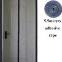 18 Magnets Magnetic Door Screen Mesh with Insect and Mosquito Net Protection for Doors, Size 39.37''x82.68'' (100x210cm)