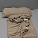 SZJIAHTM Round Club Swivel Barrel Chair Cover Modern Accent Round Club Armchair Slipcover Soft Stretch Chair Covers for Living Room (One Size, Tan)