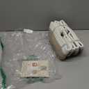 MiniArk Small Square Shallow Baskets for Organizing, 9.7x9.7x4.3 Inch Rope Woven Storage Bins for Cubes Closet, Shelves Storage, Boho Decorative Basket, 2 Packs Gradient Brown