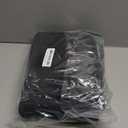 Genteele Memory Foam Bath Mat Non Slip Absorbent Super Cozy Velvet Bathroom Rug Carpet (17 inches X 24 inches, Black)