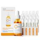 Vitamin C Serum for Face, 20% Natural Vitamin C Facial Serum with Sodium Hyaluronate,Vitamin E,Anti Aging & Wrinkle Skin Face Serum for Dark Spots,All Type Skin Care 1 fl.oz+ 0.05 fl.oz x 9e