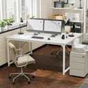 PRAISUN 63 X 24 Inch Office Computer Desk with Power Outlets and USB-C Port, Larger and Longer Gaming Desk, for Home Office, Study, Writing Work from Home Table, Metal Frame, Rustic Brown