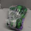 AOTLEANNO Plush Hands Fists Costume with Green Cape and Eye-Mask – Complete Set of Punching Gloves Accessories for Kids – Comfortable and Non-