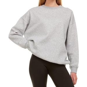 Oversized Sweatshirt for Women – Crewneck Fleece Pullover Sweatshirt, Size M