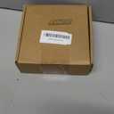 Syhood 6 Pcs Glitter Starburst Star New Year Ornaments 8 Inch Exploding Glitter Starburst Bethlehem Star Hanging Tree Ornaments Tabletop 3D Decor New Year Holiday Party(Champagne Gold,Classic)