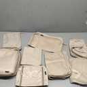 BAGAIL 8 Set Packing Cubes Luggage Packing Organizers for Travel Accessories-Cream