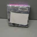 MotBach 50PCS 10g Empty Sample Containers with Black Lids,Refillable Makeup Sample Containers, Small Sample Pot Jars Travel Makeup Containers with Mini Spatulas for Liquid Powder Creams Lotions