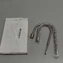 Arnorx 2 PCS Curtain Holdbacks, Metal Decorative Curtain Tiebacks with End Cap Finials, Wall Mounted Window Drapery Holdback Hooks for Livingroom and Bedroom, Matte Brushed Nickel