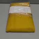 maxmill Textured Rectangular Tablecloth Water Resistance Antiwrinkle Spillproof Soft Jacquard Table Cloth for Dining Room, Buffet Banquet Parties and Holiday Dinners, 60 x 104 Inch, Ochre Yellow