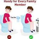 Toilet Paper Holder Stand Tissue Paper Roll Dispenser with Shelf for Bathroom Storage Holds Reserve Mega Rolls-Bronze