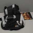 Dog Lift Harness for Large Dogs,Full Body Dog Sling Carrier with Handle,for Up Stair/Back Legs Support/Dogs Joint Injuries/Arthritis (Black, Extra-Large)