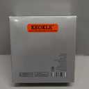 KEOKLE Washing Machine Hoses, 4ft Washer Hoses 2pack ¾" Stainless Steel Braided Burst Proof Water Supply Lines Universal Fit to Hot and Cold Connector