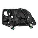 Front Window Regulator Assembly Without Motor Compatible with Porsche Cayenne 958 2011-2018 3.0L 3.6L 4.8L Power Window Actuator Right Passenger Side 95854246201