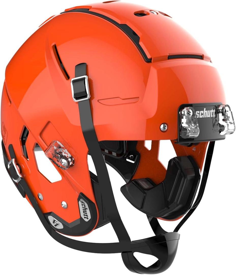 Schutt Sports F7 LX1 Youth Football Helmet, Facemask NOT Included, Burnt Orange, X-Large