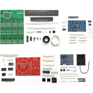 ISolderStore Soldering Practice Kit 4 Kits SMD SMT Kit DIY Electronic DIY Kits Soldering Project Soldering Training Board All in One